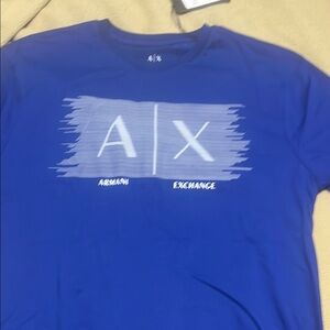 Armani Exchange Blue Men's Shirt